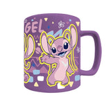 Disney - Lilo and Stitch - Angel Fuzzy Mug (With Removable Covering)