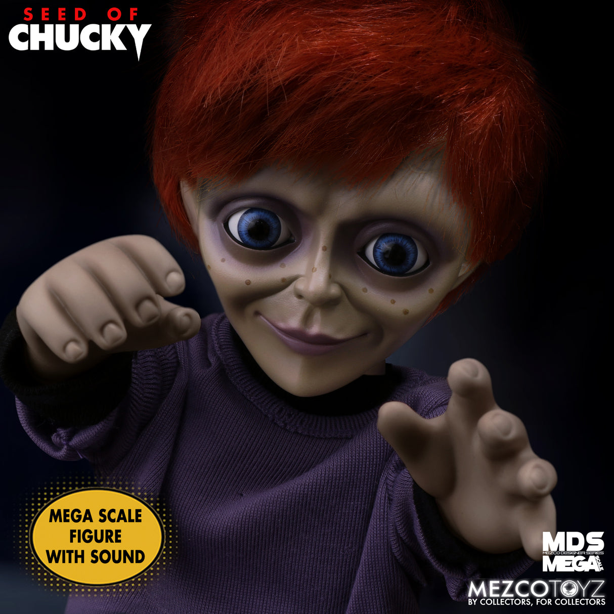 Chucky "Glen" Seed of Chucky 15inch Mega Scale Figure with Sound