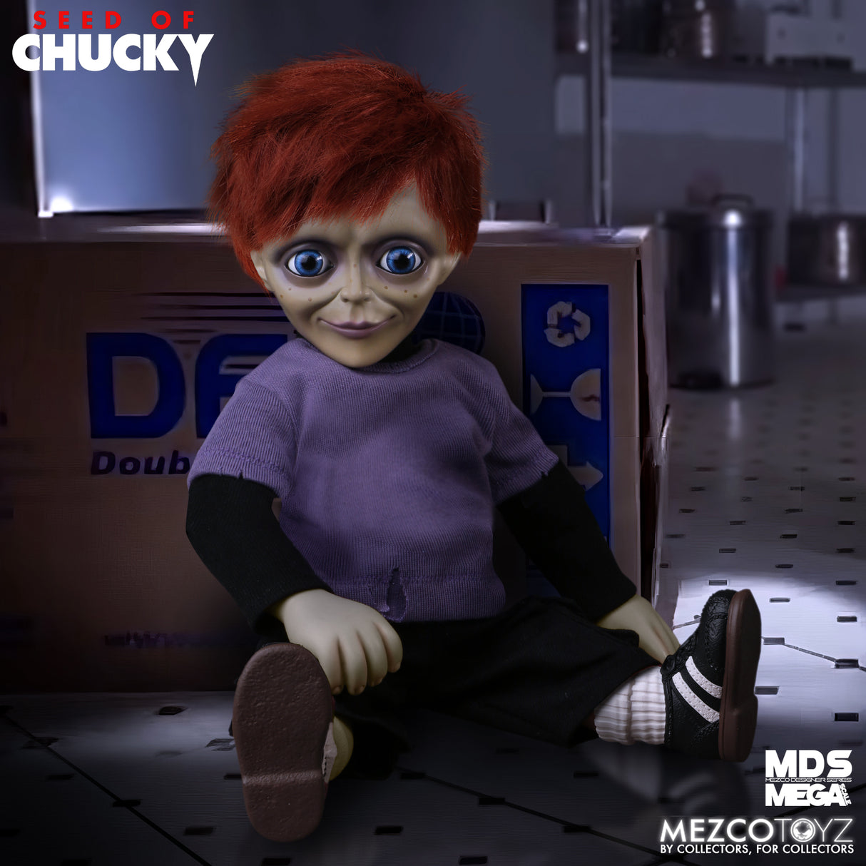 Chucky "Glen" Seed of Chucky 15inch Mega Scale Figure with Sound