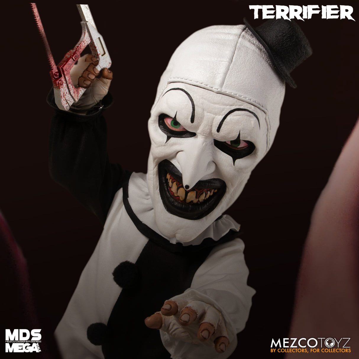 Terrifier Art The Clown 15" MDS Mega Scale Figure With Sound