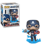 Marvel Avengers Endgame Captain America (With Mjolnir and Broken Shield) Funko Pop! Vinyl Figure #573