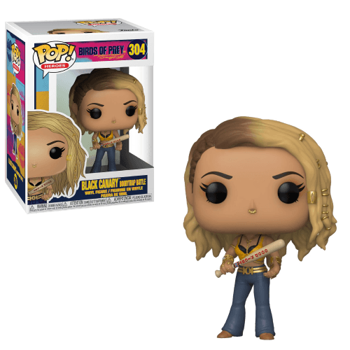 DC Comics Birds of Prey Black Canary (Boobytrap Battle) Funko Pop! Vinyl Figure #304