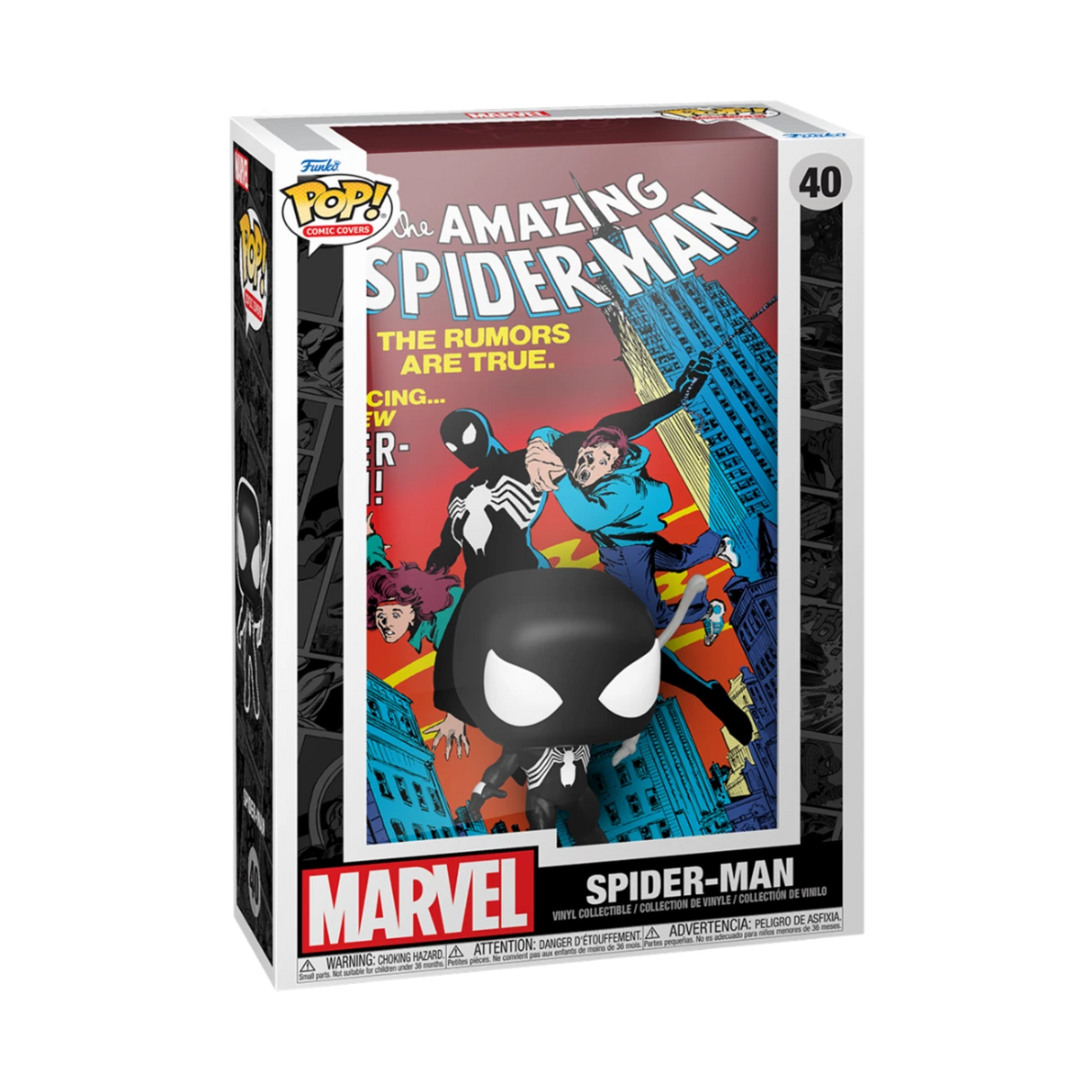 Marvel Amazing Spider-man Comic Cover Funko Pop!