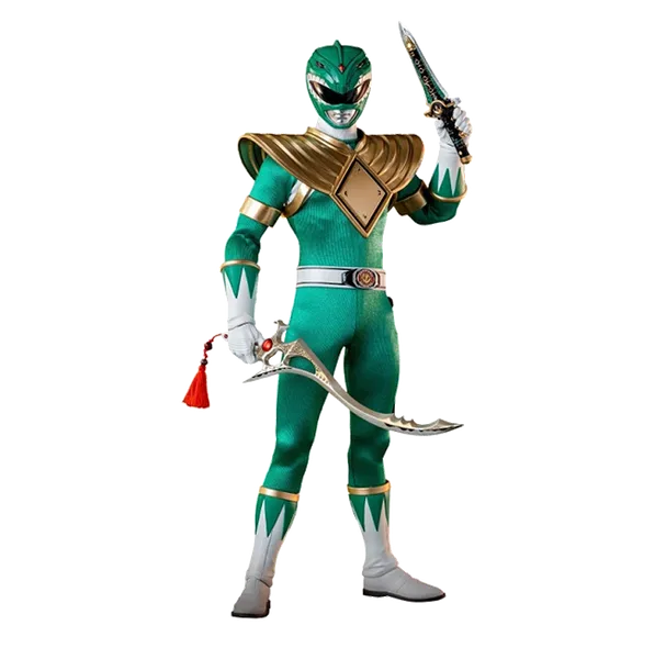 Threezero Mighty store Morphin Power Rangers Green Ranger Tommy