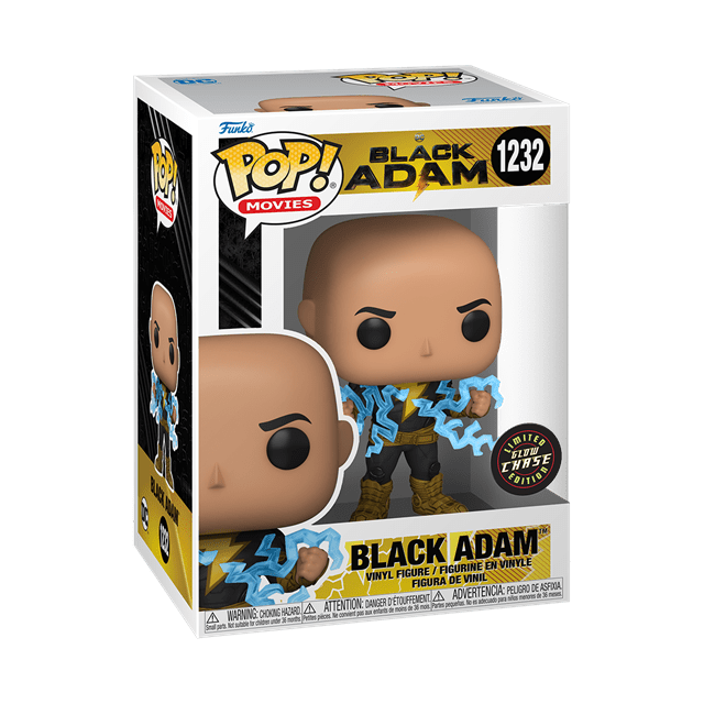 DC Comics Black Adam Black Adam (Glow in the Dark) (Chase) Funko Pop! Vinyl Figure #1232