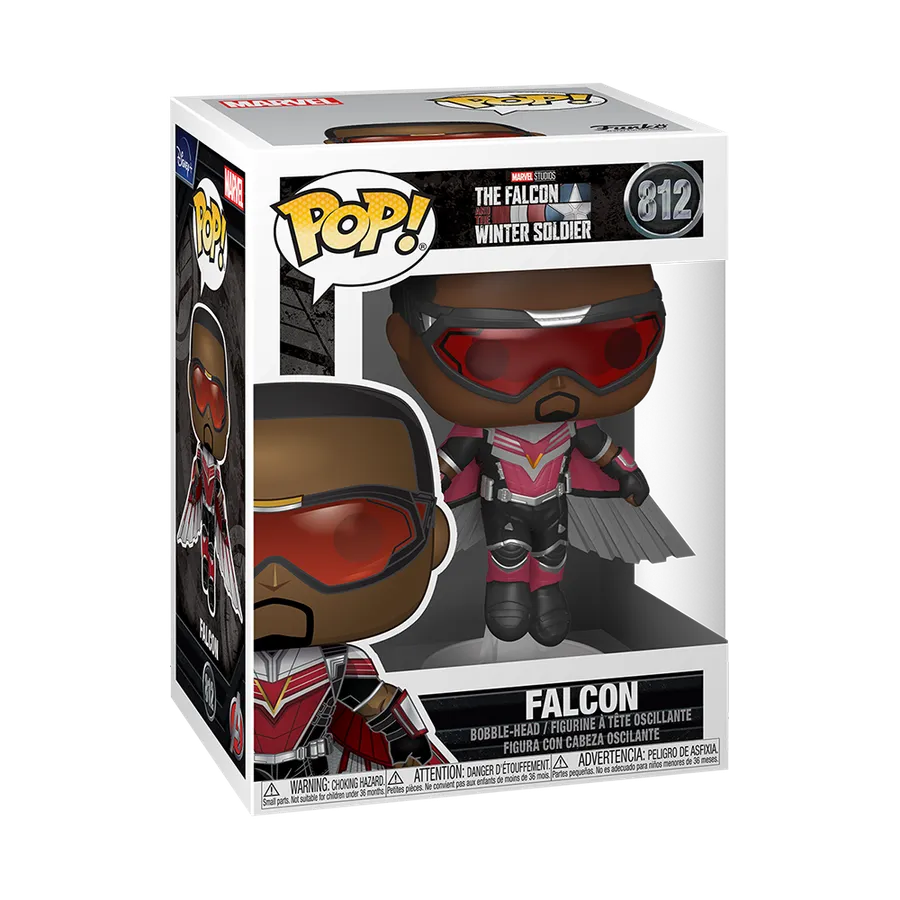 Marvel The Falcon and The Winter Soldier Flying Falcon Funko Pop! Vinyl Figure #812