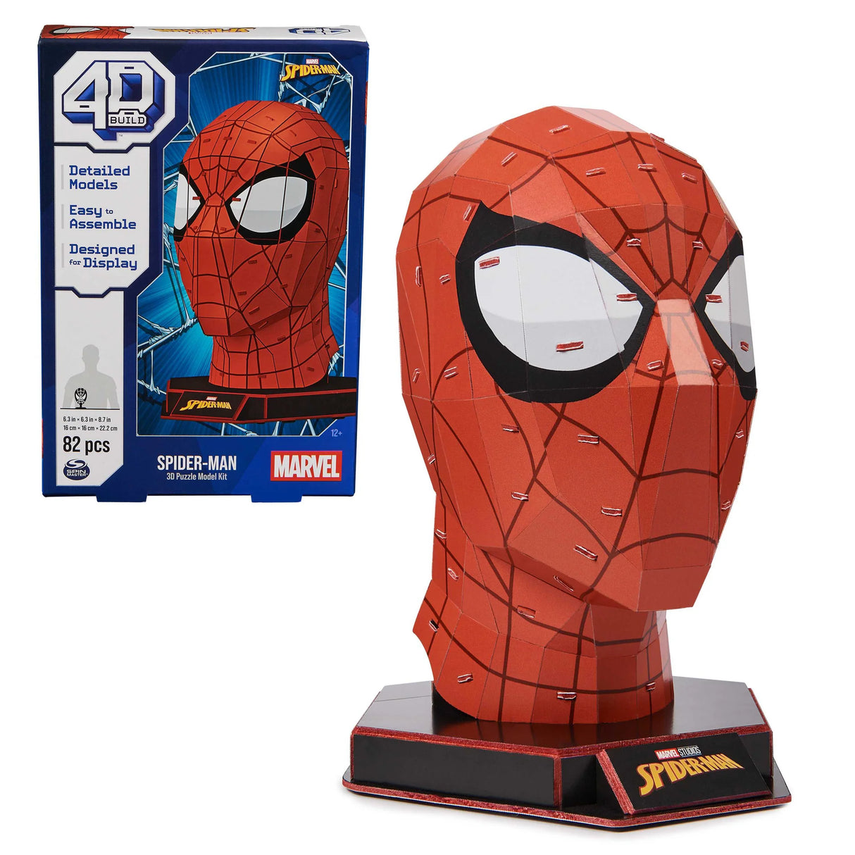 Marvel Studios Spider-Man Mask 3D Model Kit