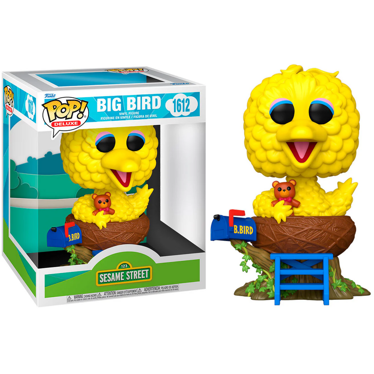 Sesame Street - Big Bird (In Nest) - Deluxe Funko Pop! Vinyl Figure #1612