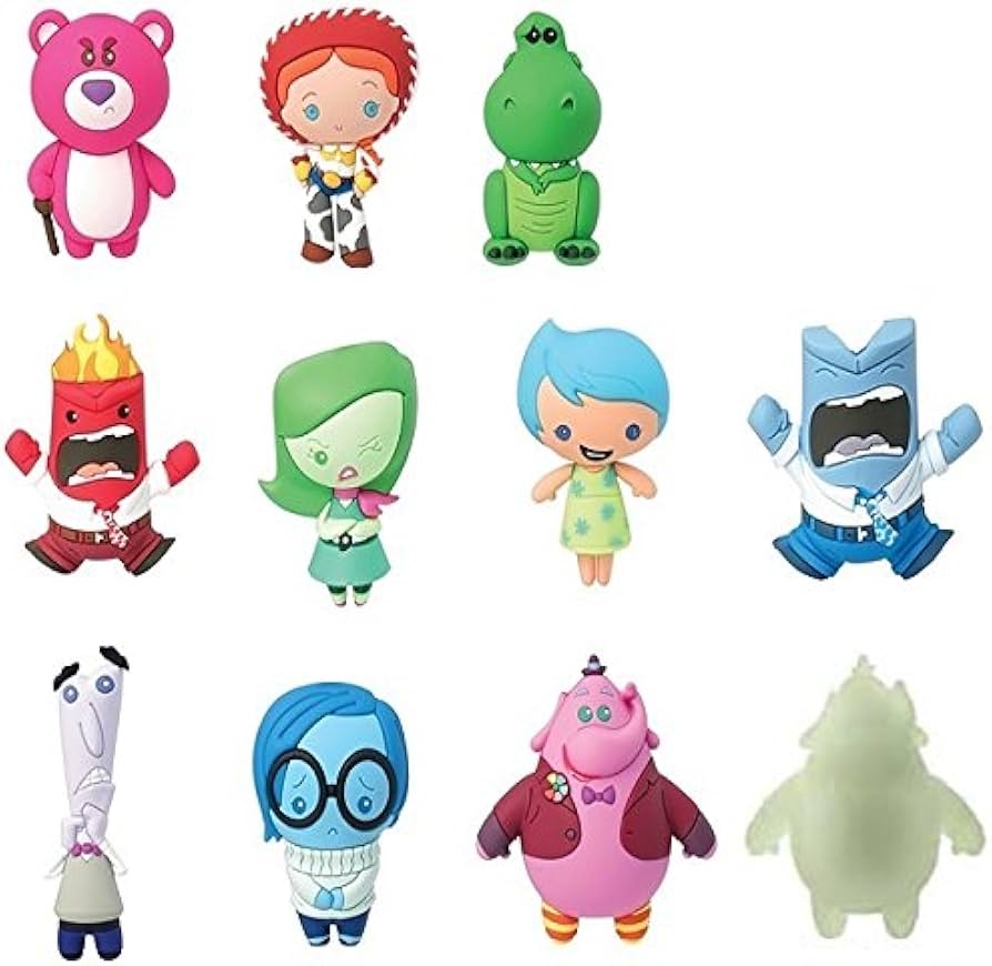 Disney/Pixar Figural Character Keyring Mystery Bag (Series 6)