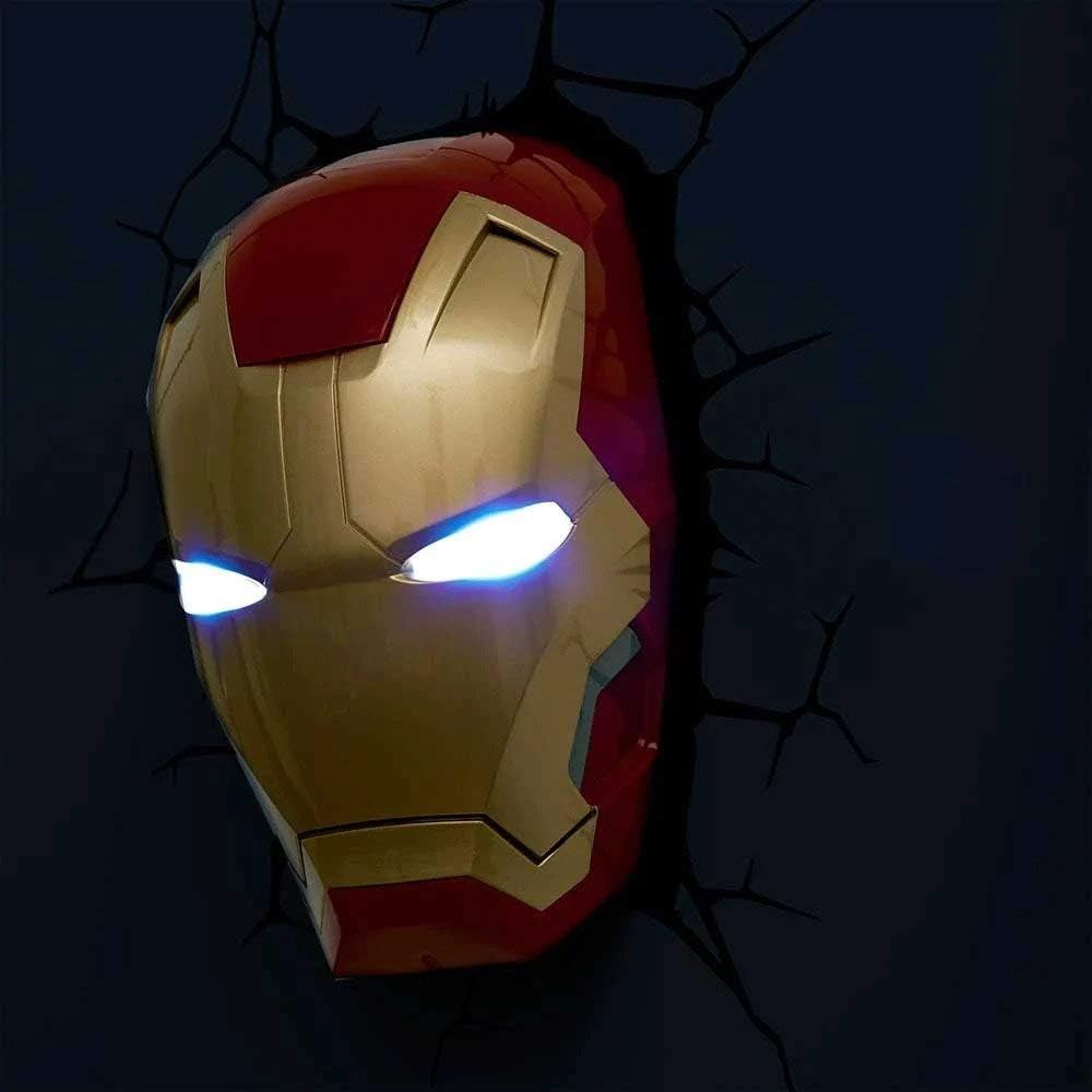 Marvel Avengers Iron Man Mask 3D Deco Light