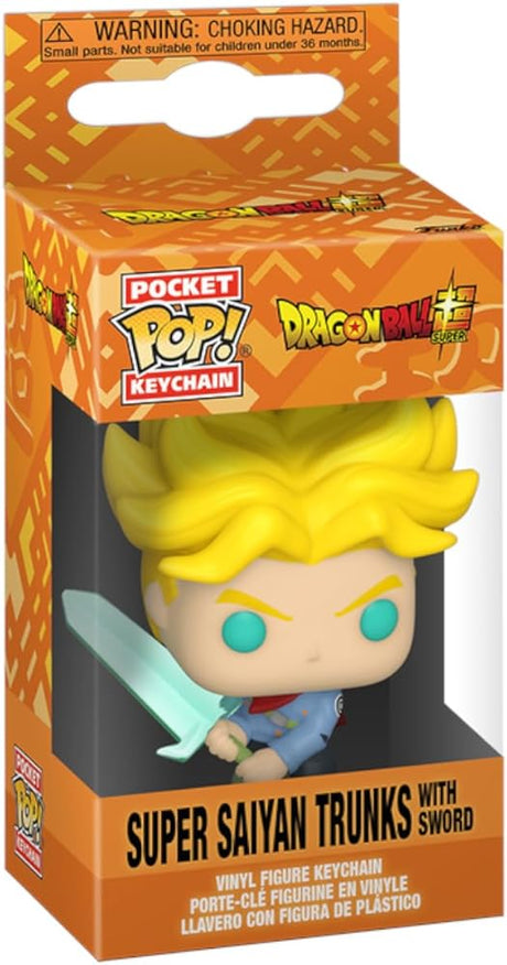 Dragon Ball Super - Super Saiyan Trunks (With Sword) - Funko Pop! Pocket Keychain