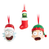 Rick and Morty Christmas Ornaments