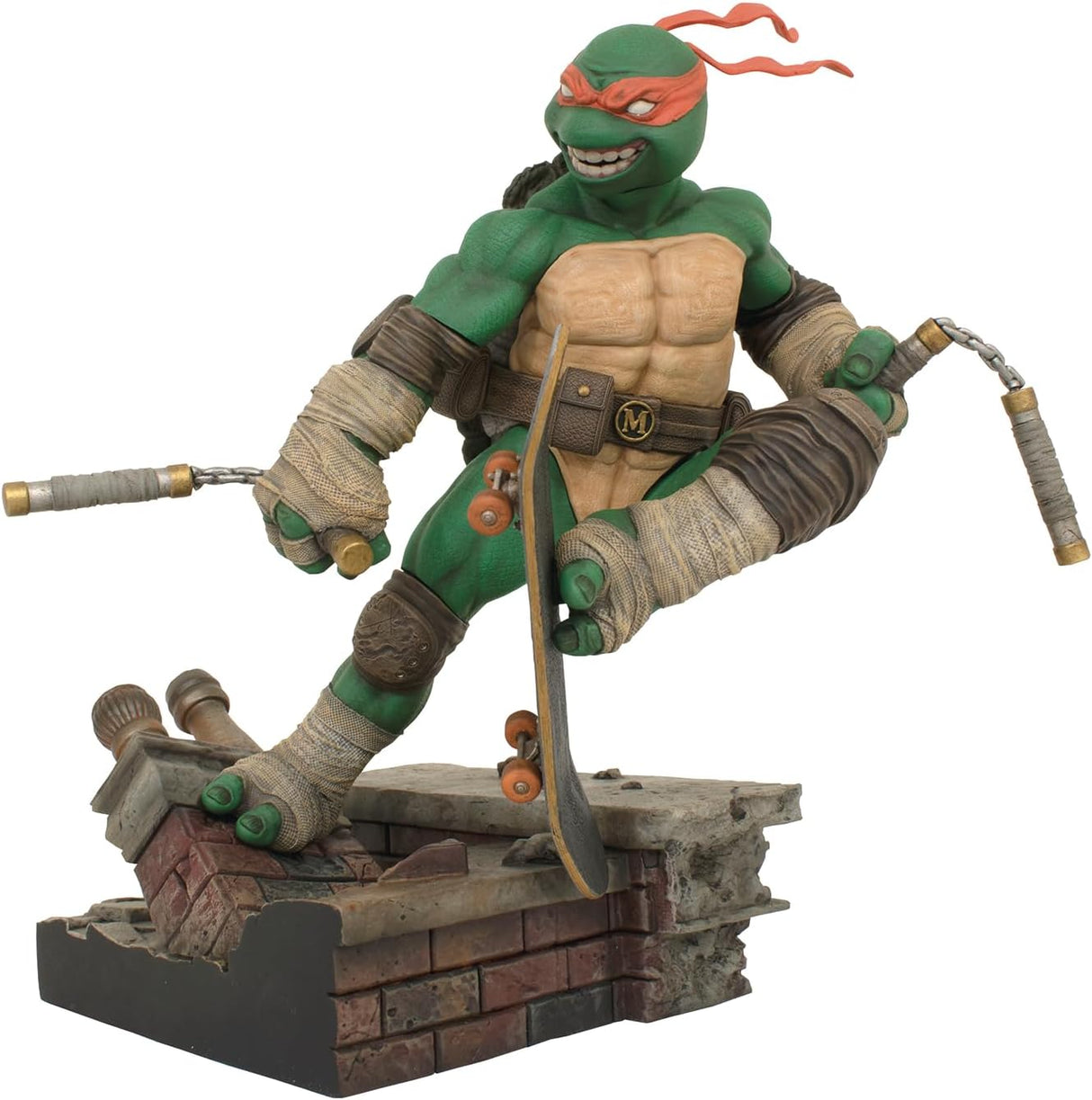 Teenage Mutant Ninja Turtles - Michelangelo - Deluxe PVC Statue Diorama by Gallery