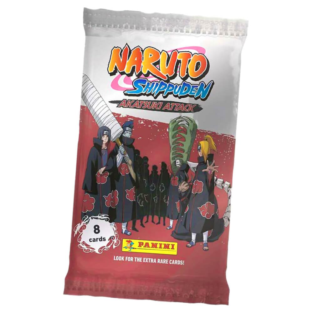 Naruto Shippuden Akatsuki Attack Trading Card Game Booster Pack