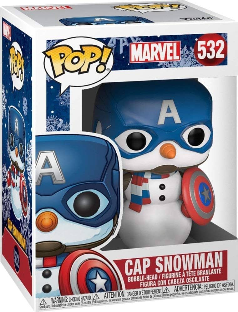 Marvel Captain America Snowman Funko Pop! Vinyl Figure #532