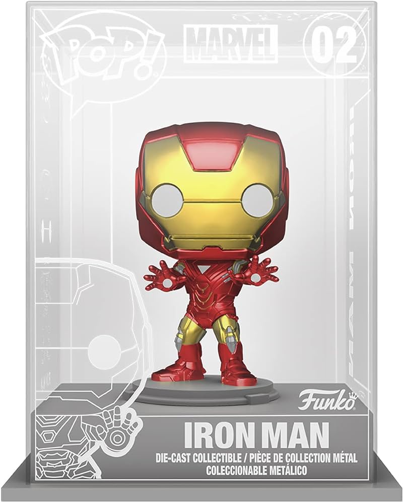 Marvel Iron Man Die Cast Metal Funko Pop! Figure #02 (Pre-Owned)