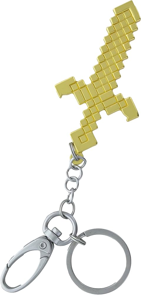 Minecraft Sword Bottle Opener Keyring