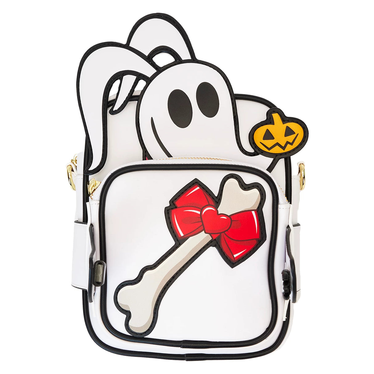 The Nightmare Before Christmas Zero With Bone Loungefly Passport Crossbuddies Bag