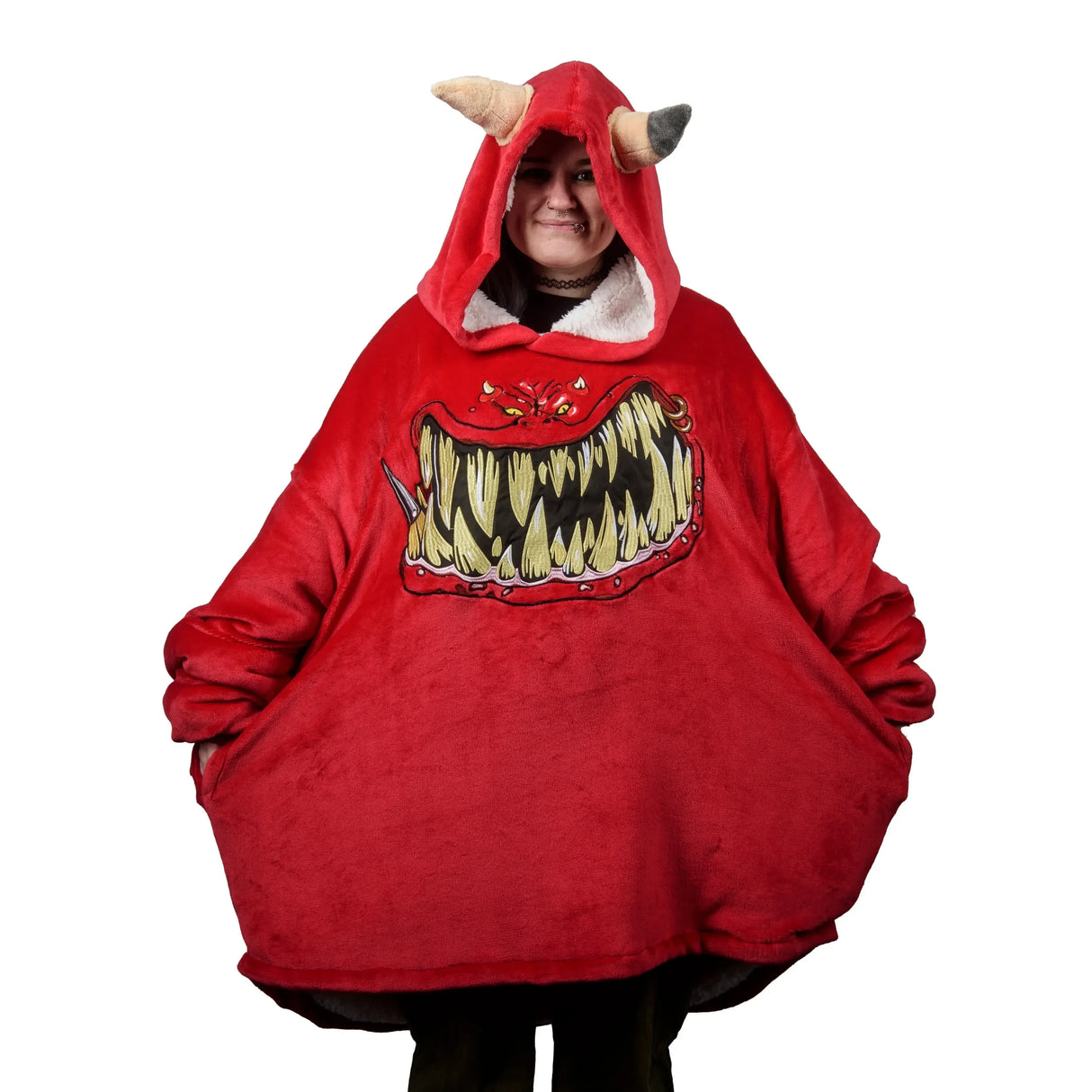 Warhammer 40,000 Red Squig Oversized Blanket Hoodie