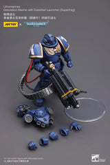 Warhammer 40K Ultramarines Desolation Marine with Castellan Launcher (Superfrag) 1/18 Scale Figure