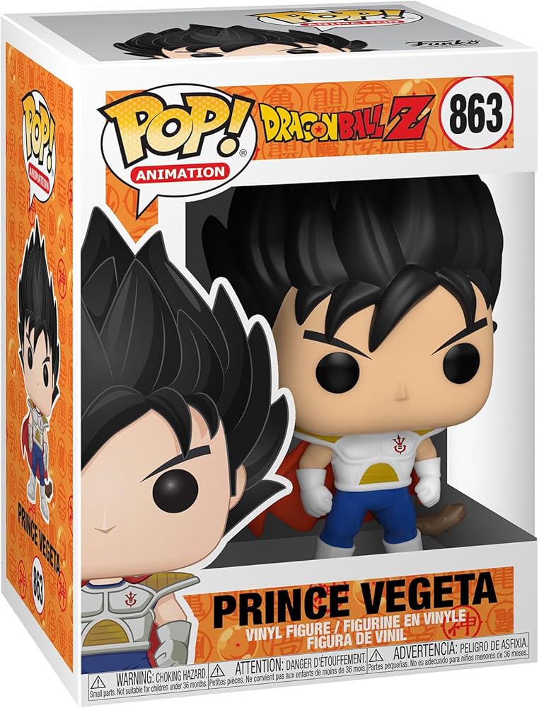 Dragon Ball Z Prince Vegeta Funko Pop! Vinyl Figure #863