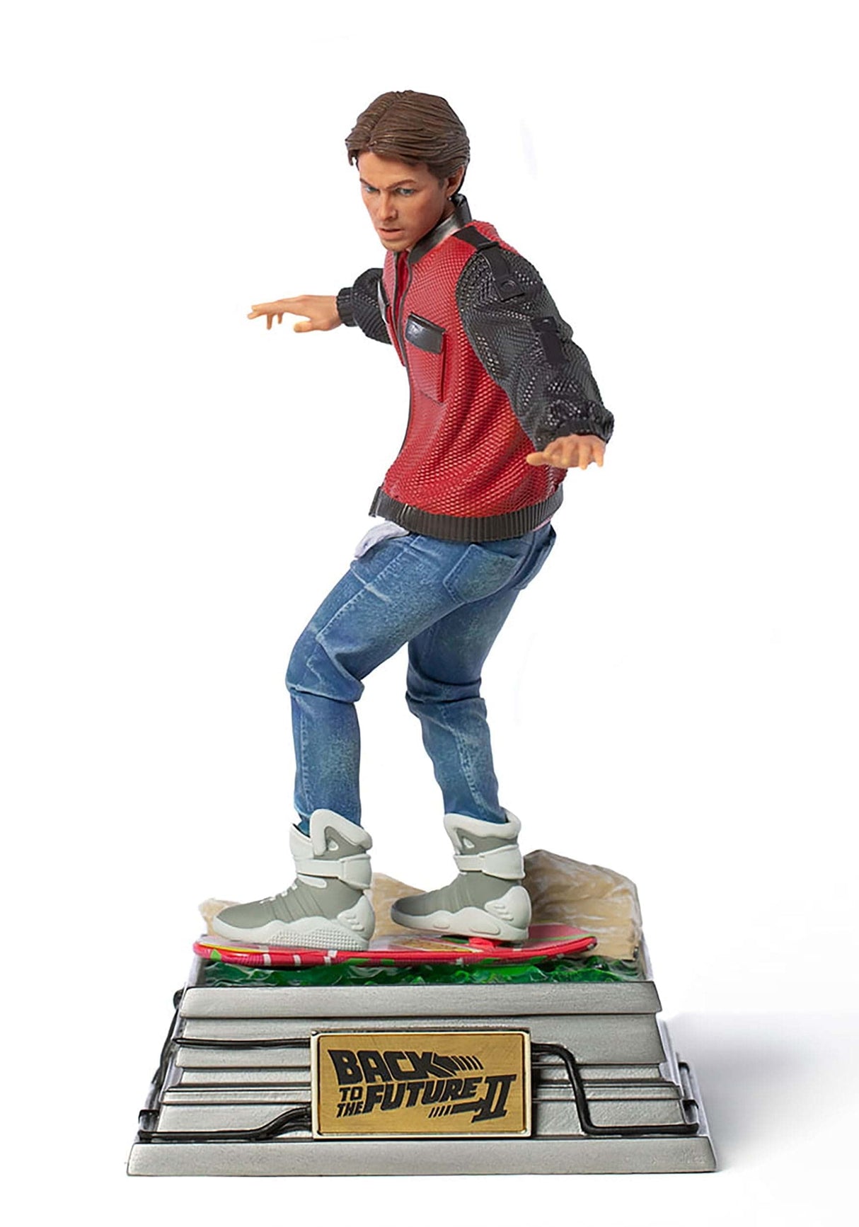 Back to the Future Part II - Marty McFly on Hoverboard - Statue by Iron Studios