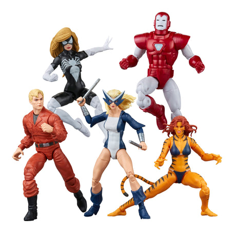 Marvel Legends The West Coast Avengers 5 Pack Action Figure Set