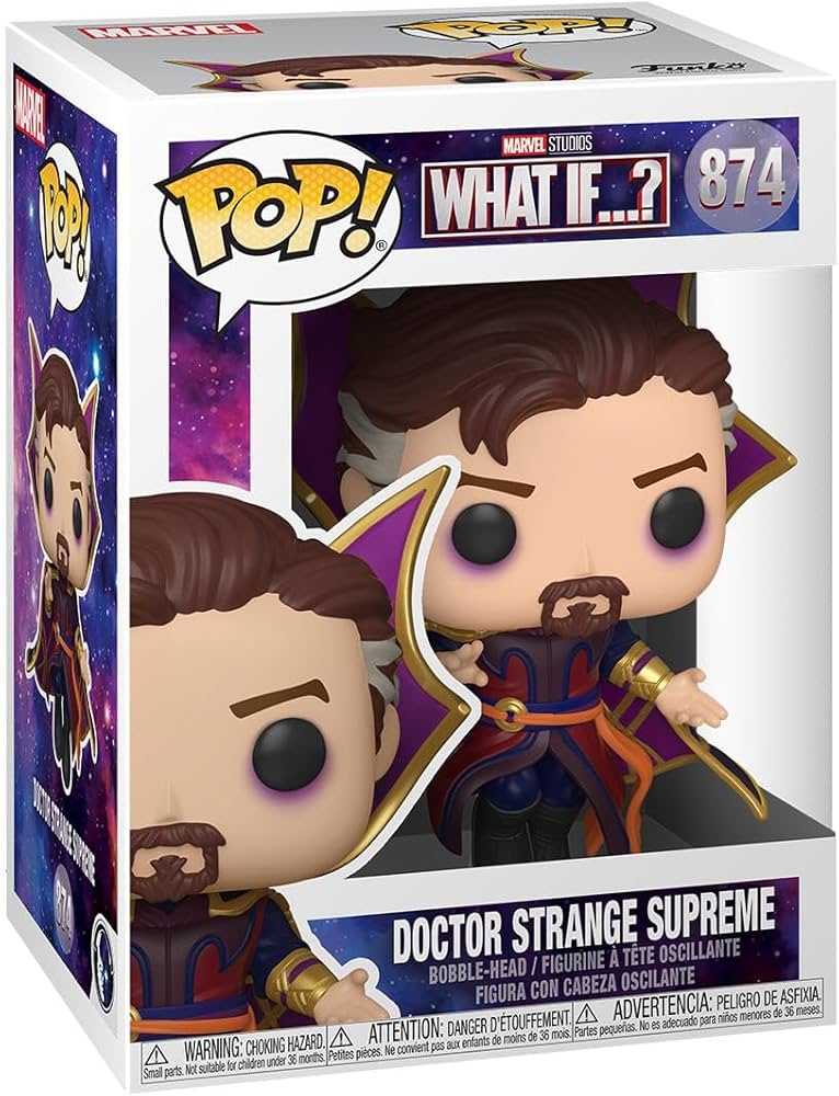 Marvel What If...? Doctor Strange Supreme Funko Pop! Vinyl Figure #874