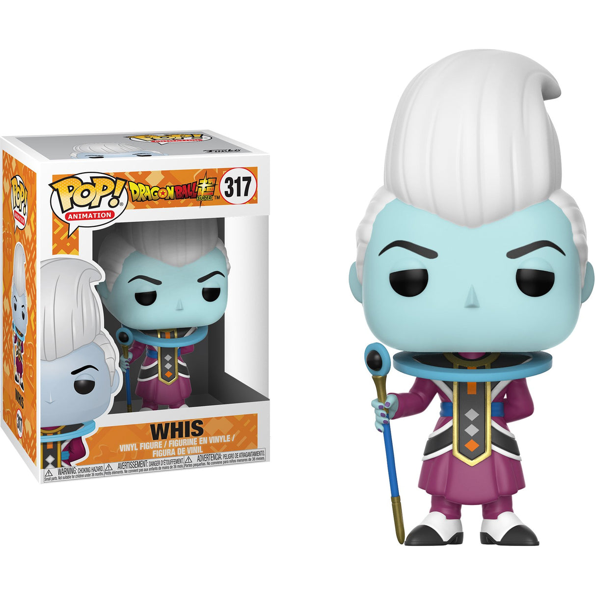 Dragon Ball Super Whis Funko Pop! Vinyl Figure #317