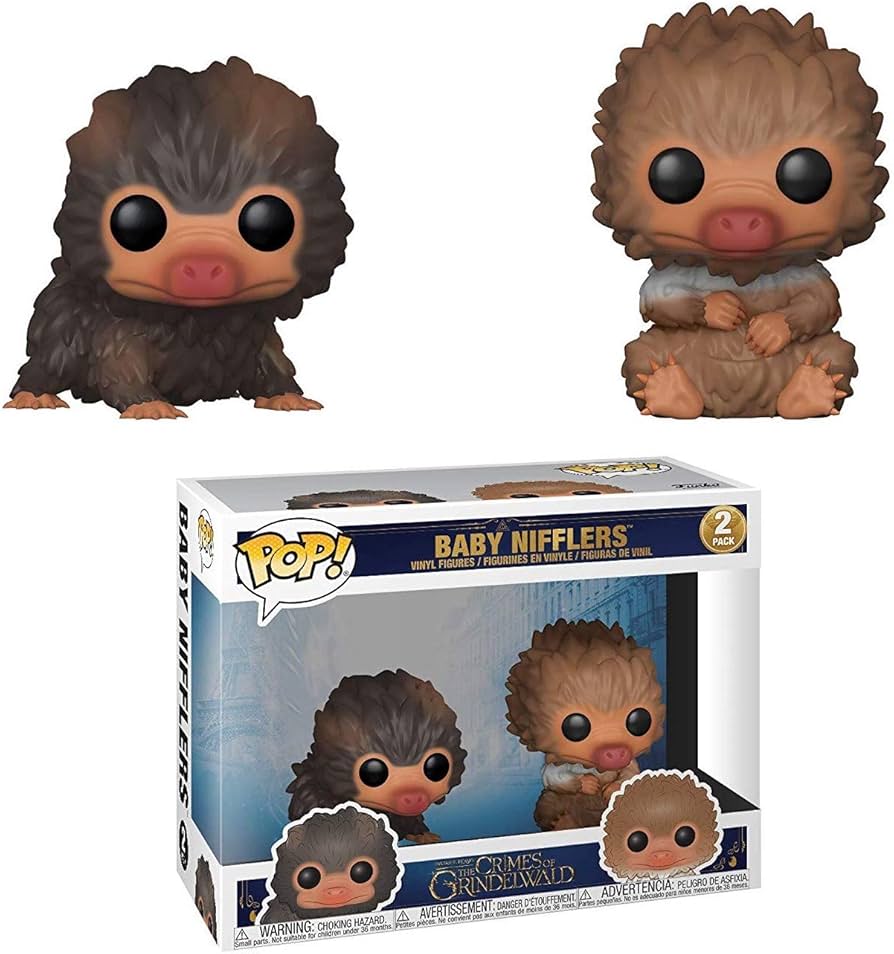 Harry Potter/Fantastic Beasts Baby Nifflers Funko Pop! Vinyl Figure 2-Pack