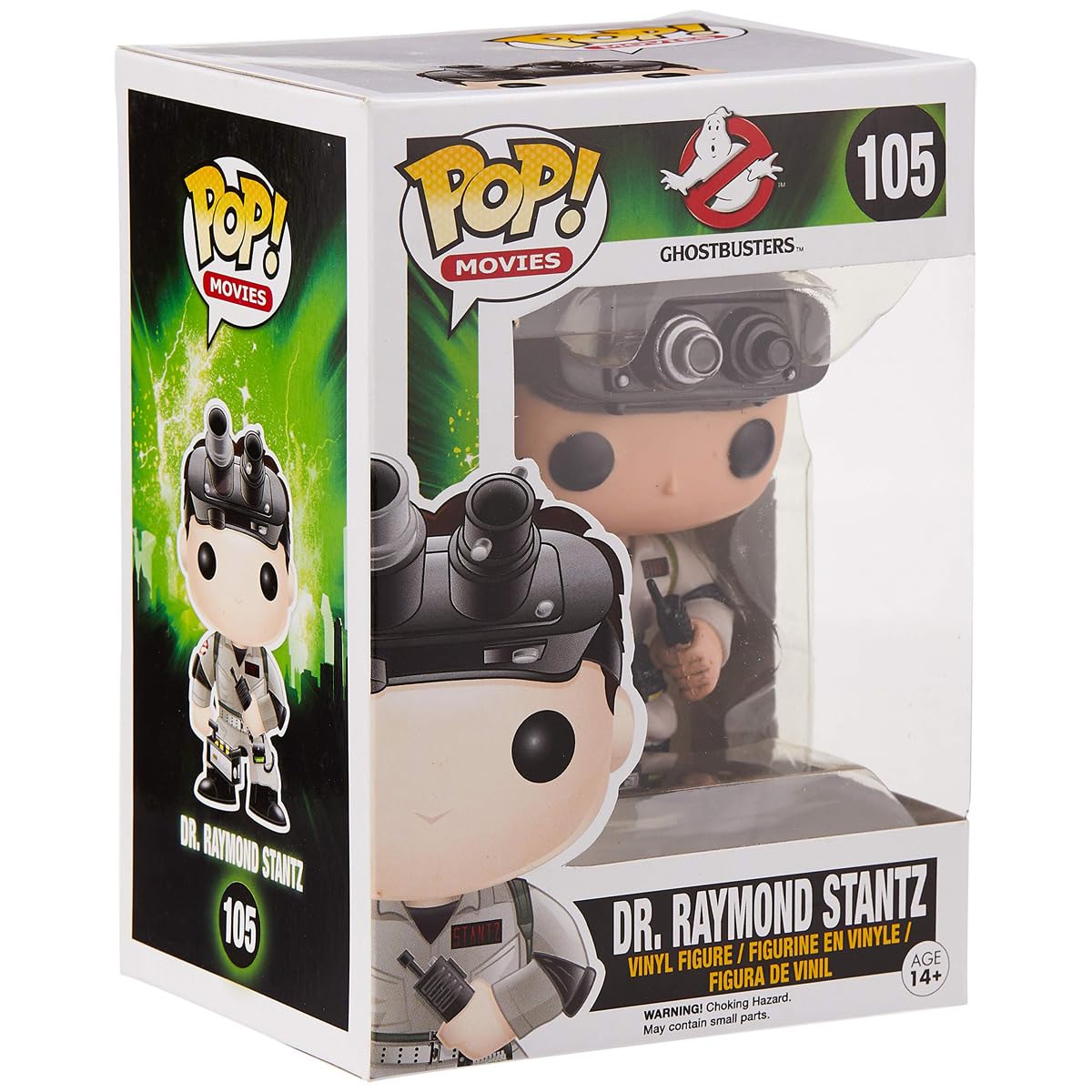 Ghostbusters Dr. Raymond Stantz Funko Pop! Vinyl Figure #105