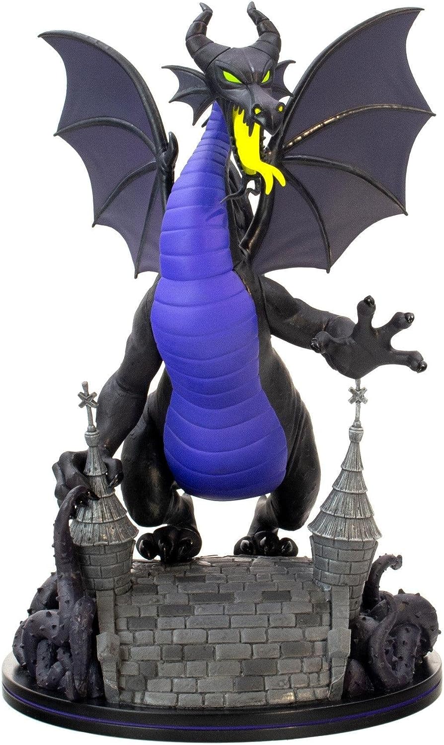 Disney Dragon Maleficent 8 Inch QMX Q-Fig Max Elite Diorama