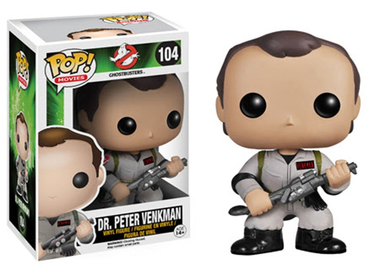 Ghostbusters Dr. Peter Venkman Funko Pop! Vinyl Figure #104