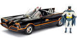 DC Comics Batman Classic TV Series (1966) Jada Toys Metals Die Cast Batman and Robin With Batmobile Figure