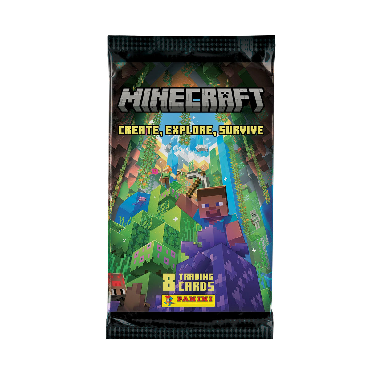 Minecraft Create Explore Survive Trading Cards Booster Pack