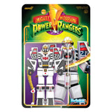 Mighty Morphin Power Rangers White Tigerzord ReAction Action Figure