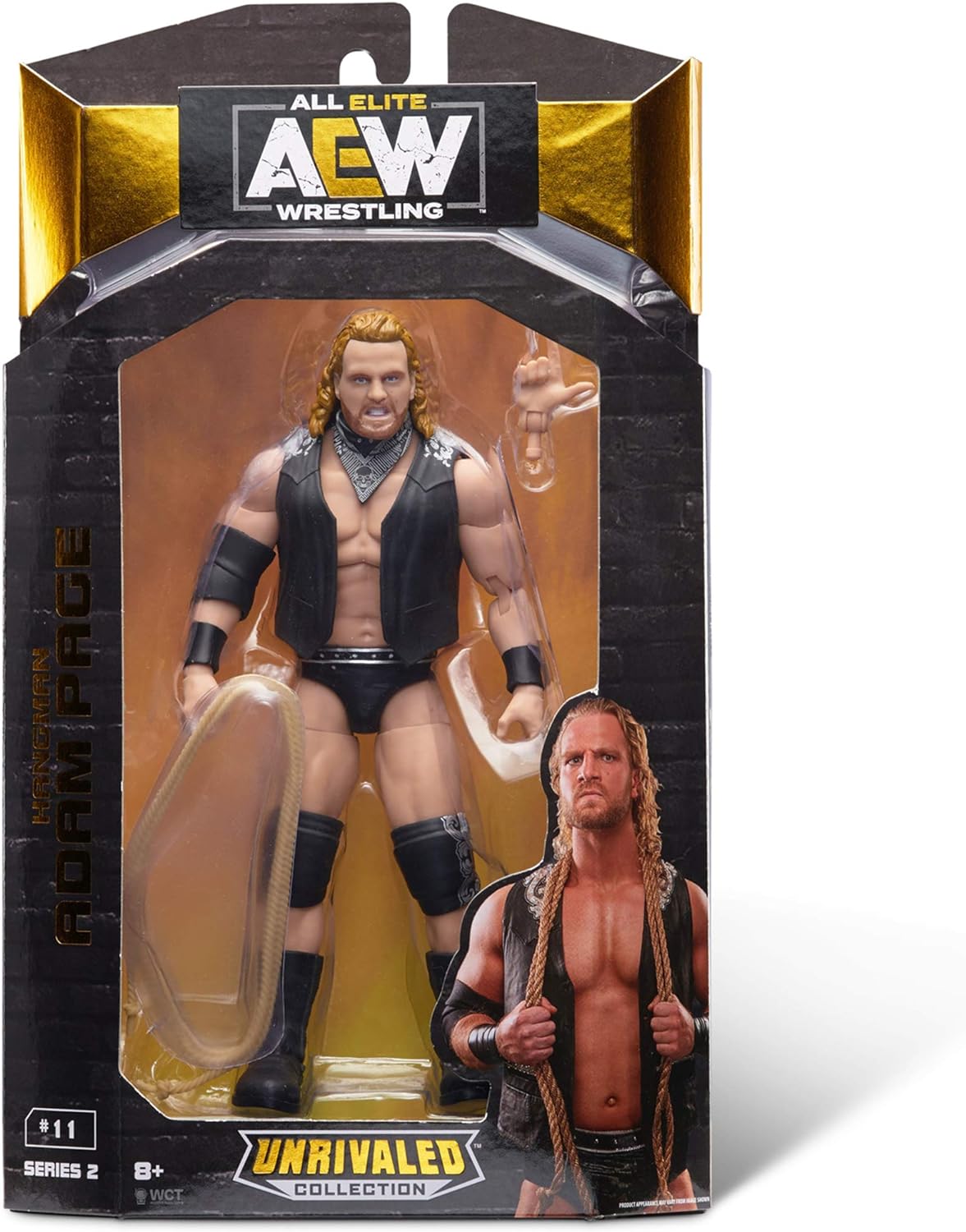 AEW Hangman Adam Page Unrivaled Collection Series 2 Action Figure