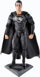 DC Comics Man of Steel Superman Black Suit Movie Masters Adult Collector Action Figure