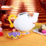 Disney Beauty and The Beast Mrs. Potts & Chip Ceramic Premium Teapot Set