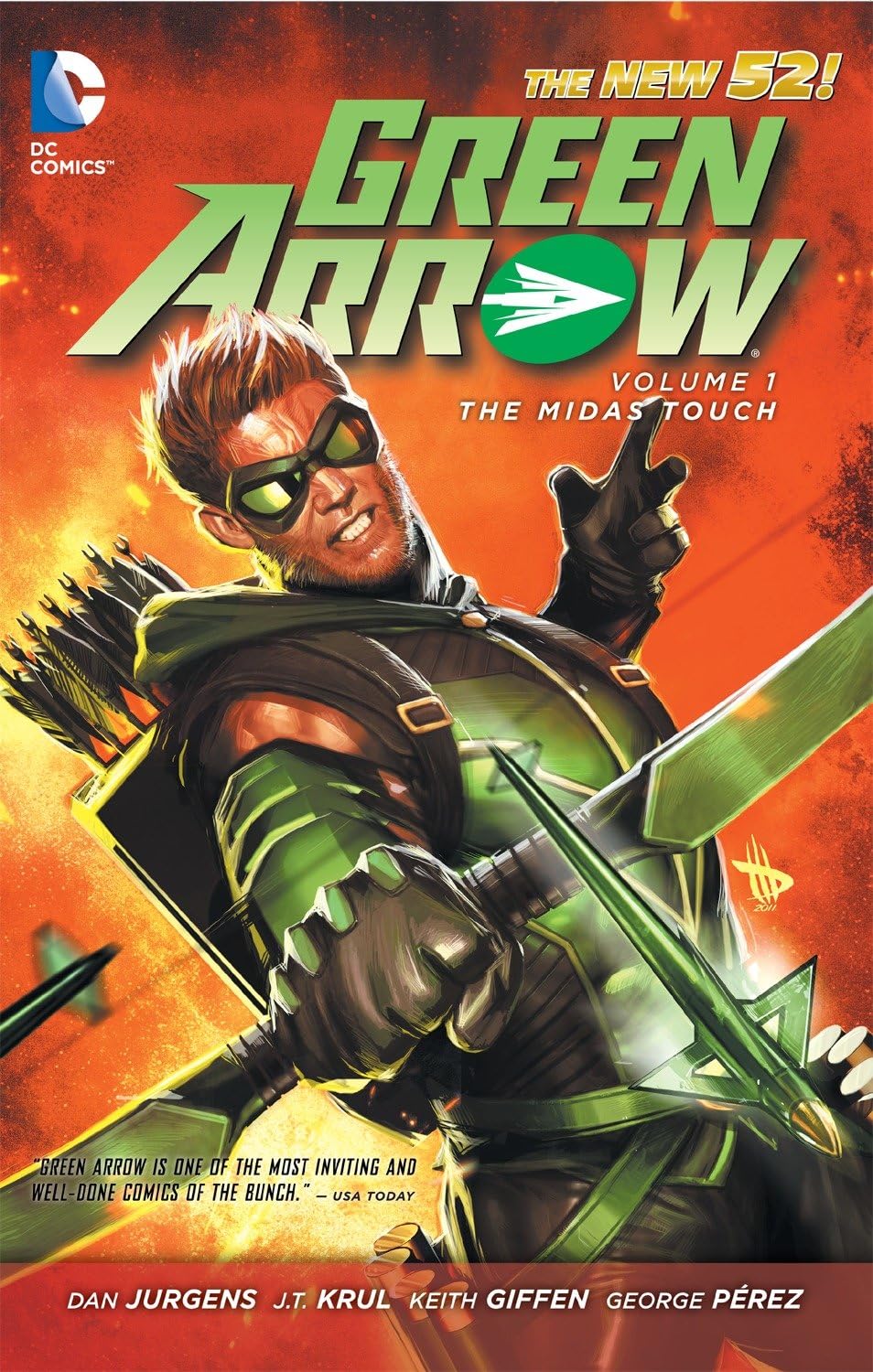 Green Arrow Vol 1 The Midas Touch