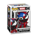 Pop Marvel Carnageized Captain America Vinyl Figure