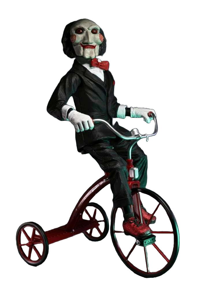 Saw Billy The Puppet On Tricycle With Sound 12 Inch Action Figure