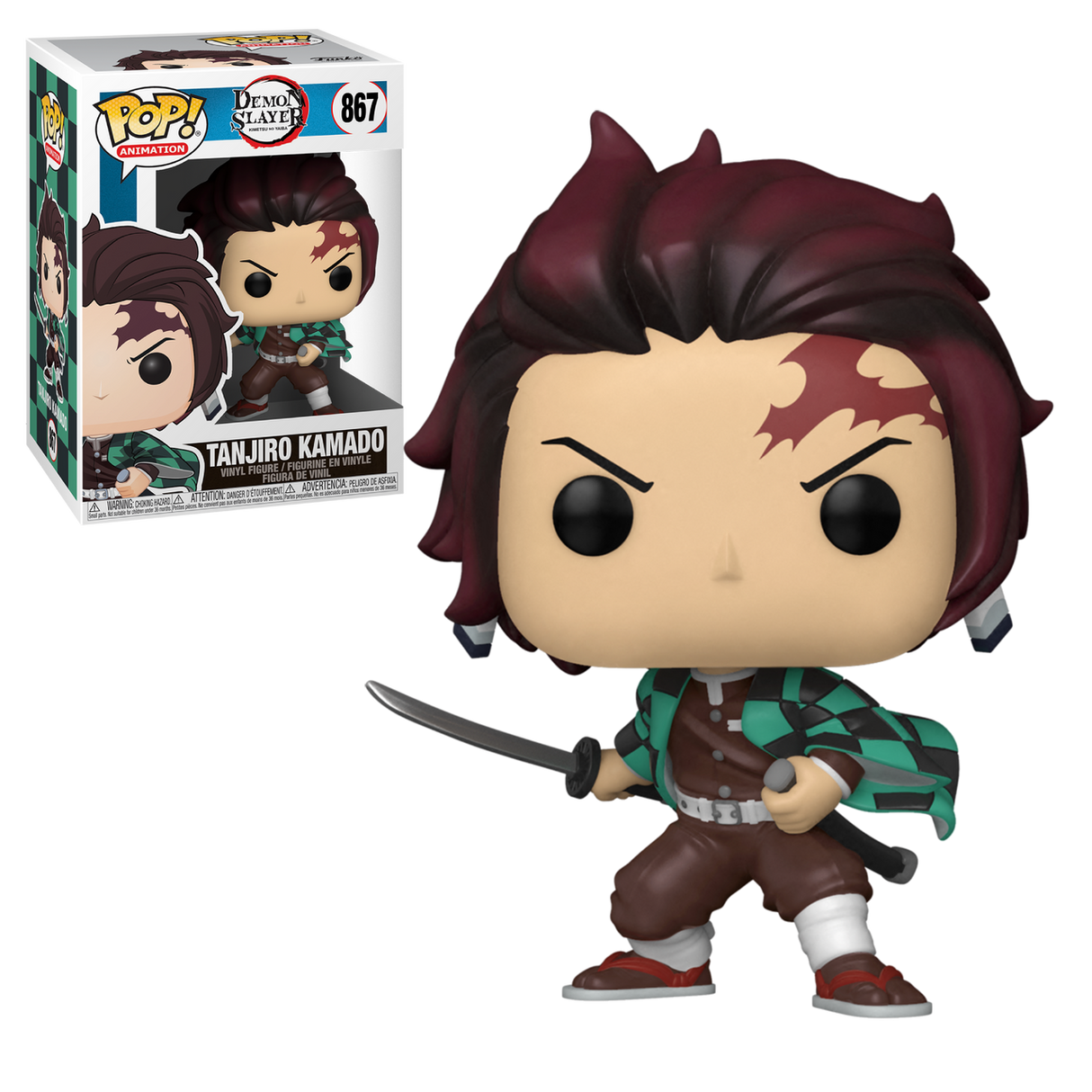 Demon Slayer - Tanjiro Kamado - Funko Pop! Vinyl Figure #867