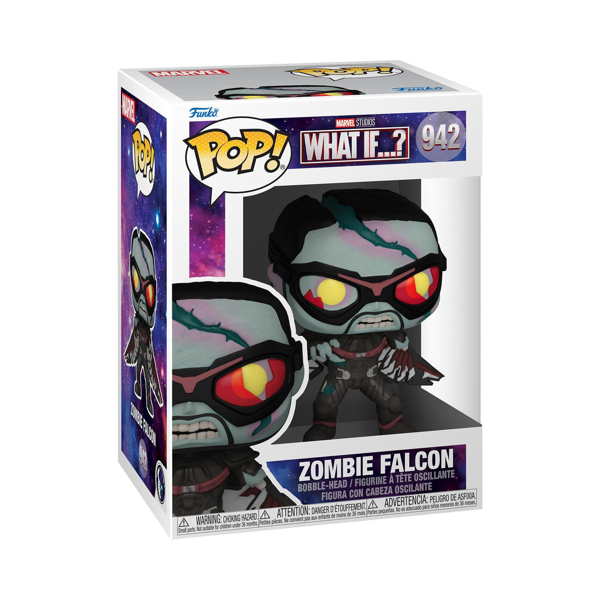 Marvel What If Falcon Zombie Funko Pop! Vinyl Figure #942