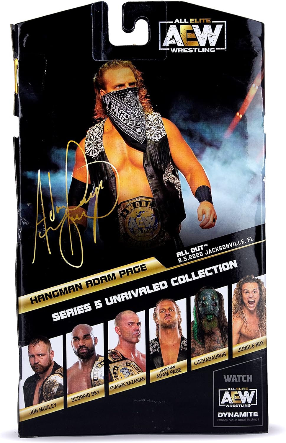 AEW Hangman Adam Page Unrivaled Collection Series 5 Action Figure