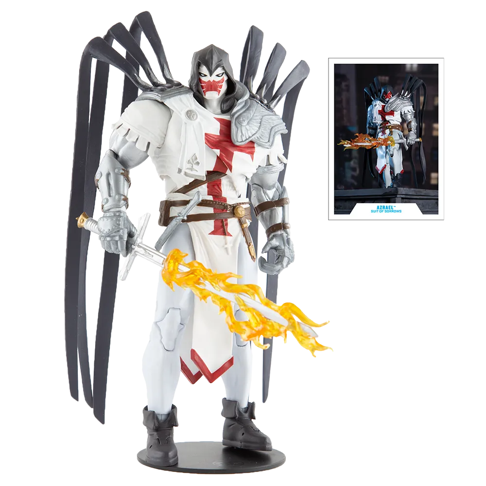 DC Comics Gold Label Series Azrael Suit Of Sorrows Action Figure