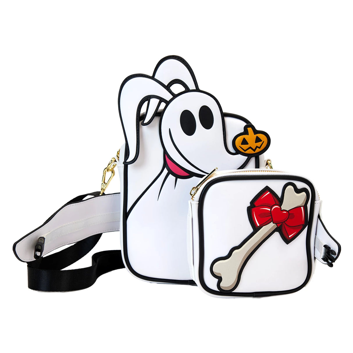 The Nightmare Before Christmas Zero With Bone Loungefly Passport Crossbuddies Bag