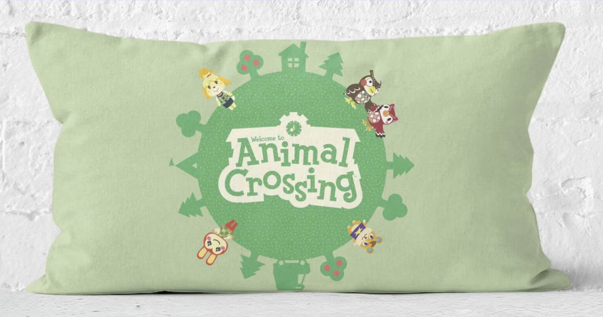 Animal Crossing Rectangular Pillow/Cushion