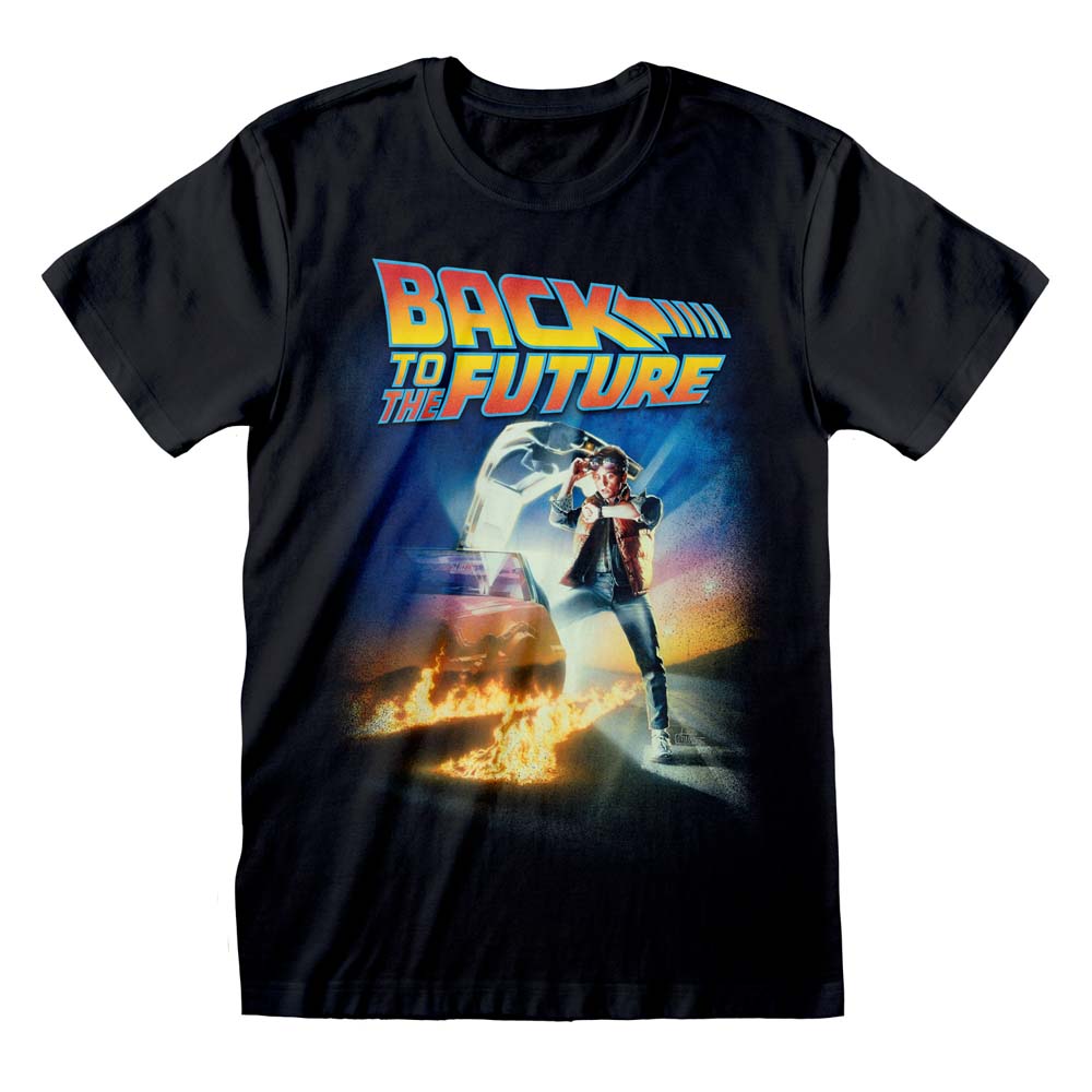 Back To The Future Poster T-Shirt