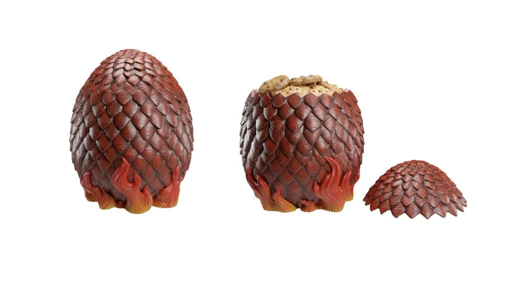 House of the Dragon and Game of Thrones Dragon's Egg Cookie Jar